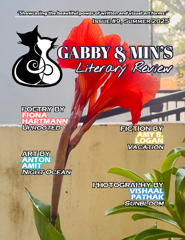 Gabby & Min's Literary Review, Issue #9 Front Cover